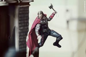 Thor - Red Diorama